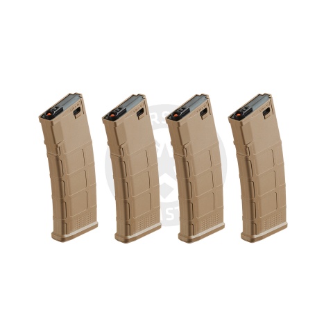 Poseidon AR M4 220 Rounds AEG Magazines x 4 Pack