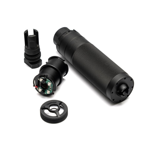 PTS Dead Air Sierra 5 Mock Suppressor with Xeno QD Mount and Flash Hider