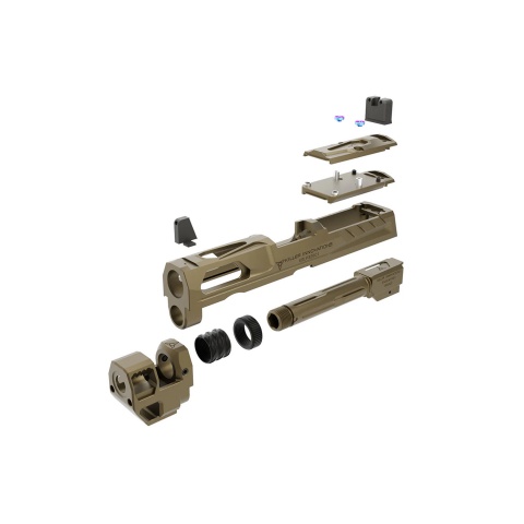 PTS Killer Innovations Velocity V1 Slide and Barrel Conversion Kit for SIG AIR P320 M18 & X Carry GBB Pistols