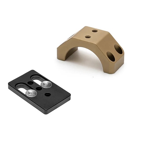 PTS Unity Tactical LPVO 30mm Airsoft MRDS Top Ring (PTS Version) / Dark Earth