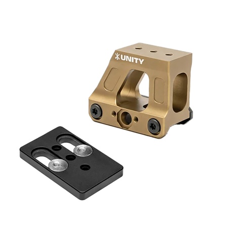 PTS Unity Tactical FAST™ Airsoft MRDS Mount (PTS Version) / Dark Earth