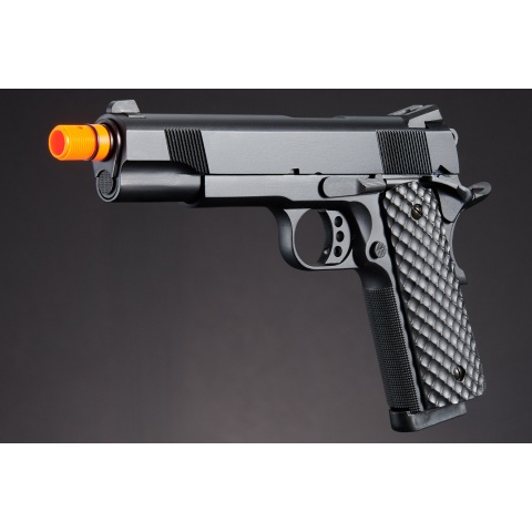 Raven Airsoft MEU Gas Blowback Pistol - Black