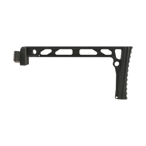Atlas Custom Works SS-8 Style Folding Stock for Ak Series Airsoft Rifles (Color: Black)