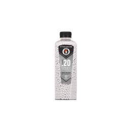 Lancer Tactical 5050 Round 0.20g Streamline Competition Grade BB Bottle (Color: White)