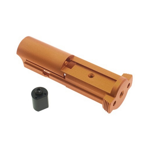 CowCow Aluminum Ultra Lightweight Blowback Unit for Action Army AAP-01 Gas Blowback Pistols (Color: Gold)