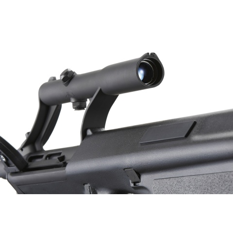 Army Armament Polymer AUG AEG Airsoft Rifle w/ Scope (Color: Black)