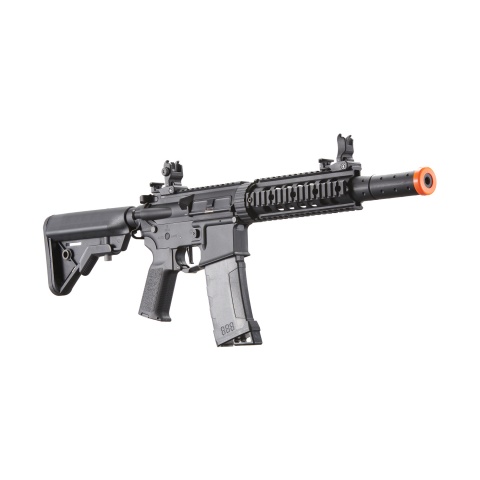 Lancer Tactical Gen 3 M4 Carbine SD AEG Airsoft Rifle with Mock Suppressor (Color: Black)