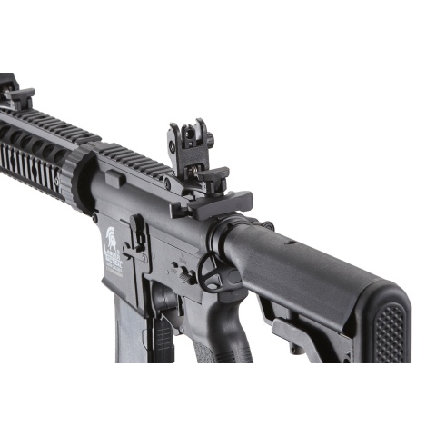 Lancer Tactical Gen 3 M4 Carbine SD AEG Airsoft Rifle with Mock Suppressor (Color: Black)