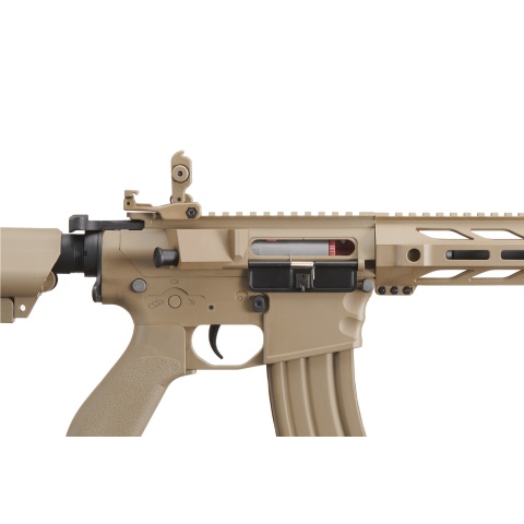 Lancer Tactical Low FPS Gen 2 SPR Interceptor Airsoft AEG Rifle (Color: Tan)