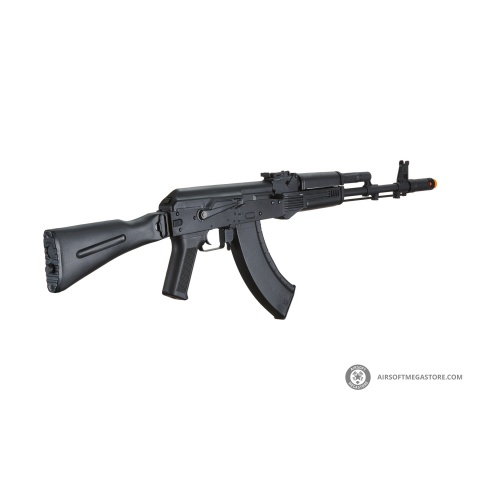 Lancer Tactical x Kalashnikov USA Licensed KR-103 Airsoft AEG Rifle with Folding Stock (Color: Black)