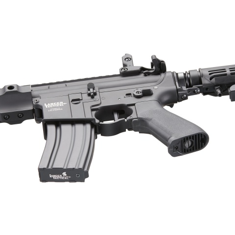 Lancer Tactical Full Metal Legion HPA SPR Interceptor M4 Airsoft Rifle w/ External Tank (Color: Black) - 