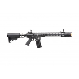 Lancer Tactical Full Metal Legion HPA M4 SPR Interceptor Airsoft Rifle w/ Stock Mounted Tank (Color: Black) - 