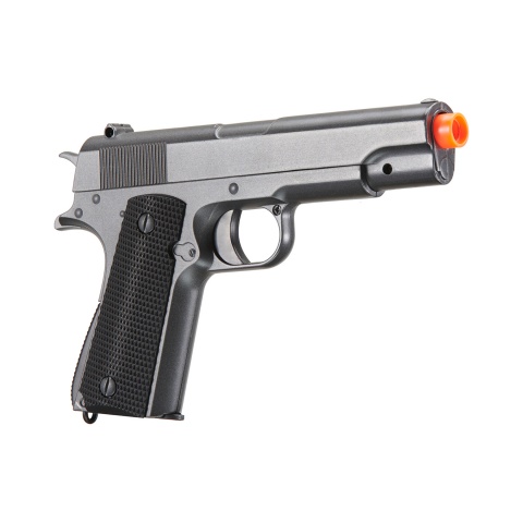 UK Arms 2011 Alloy Series Spring Airsoft Pistol (Color: Silver Gray)