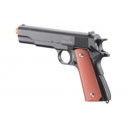 UK Arms 1911 Heavyweight Series Airsoft Spring Pistol (Color: Black)