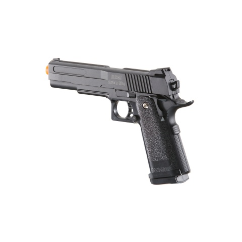 UK Arms 2011 Alloy Series Spring Airsoft Pistol (Color: Black)