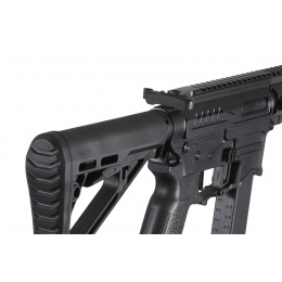 Zion Arms R&D Precision Licensed PW9 Mod 1 Long Rail Airsoft Rifle with Delta Stock (Color: Black)