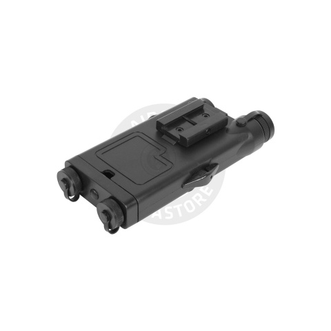 C69 PEQ2 Airsoft Battery Battery Box  w/ Picatinny Mount - BLACK