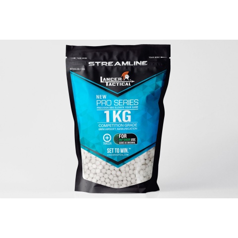 Lancer Tactical 3330 Round 0.30g Streamline Competition Grade Outdoor-Tracer BBs (Color: Green)