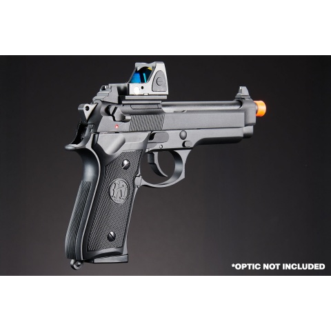 KLI KL92 Optic Ready 6mm Dual Power CO2 Gas Blowback Airsoft Pistol - (Black)