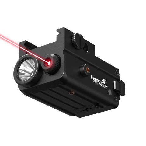 Lancer Tactical PL300 Tactical LED Pistol Light with Laser