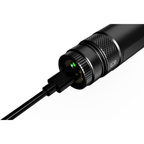 Lancer Tactical RL900 Tactical LED Rifle Light with Laser - Green Laser