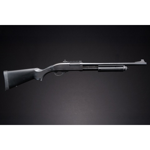 Tokyo Marui M870 Gas Powered Pump Action Shot Gun (Color: Black)
