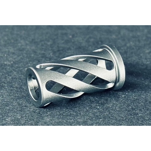 Dr. Black Aluminum Recoil Spring Guide Rod Plug for Short 4.3 TM Hi-CAPA GBB Pistols