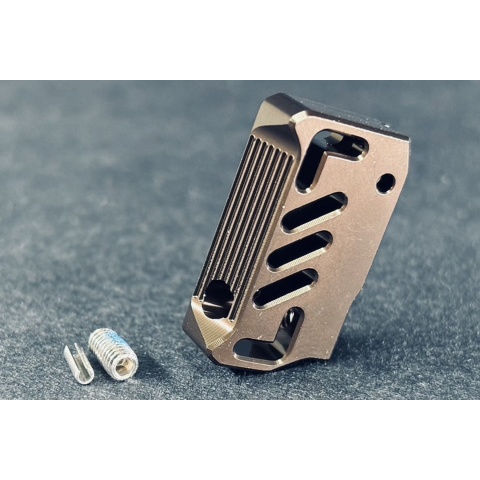 Dr. Black CNC Aluminum Type A Left Handed TM Hi-Capa GBB Pistol Trigger