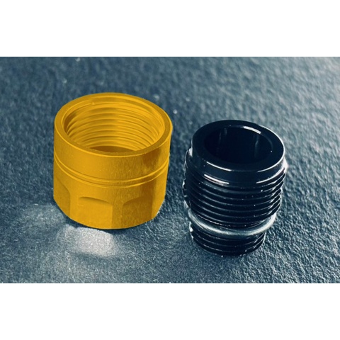 Dr. Black Thread Adapter Set Type A for Tokyo Marui Hi-CAPA Gas Blowback Airsoft Pistols