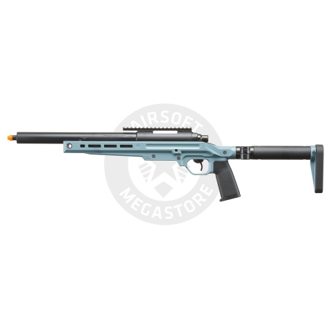 MK.679 Spring Powered Airsoft Sniper Rifle Replica with Bi-Pod Barrel Stand  - Golden