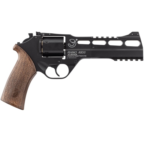 Chiappa Rhino Revolver 60DS .357 Magnum Style 6mm Airsoft Revolver Black Edition