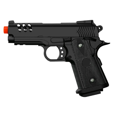 UK Arms 2011 Compact Heavyweight Series Airsoft Spring Pistol (Color: Black)