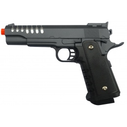 UK Arms 2011 Alloy Series Spring Airsoft Pistol w/ Vented Slide (Color: Silver Gray)