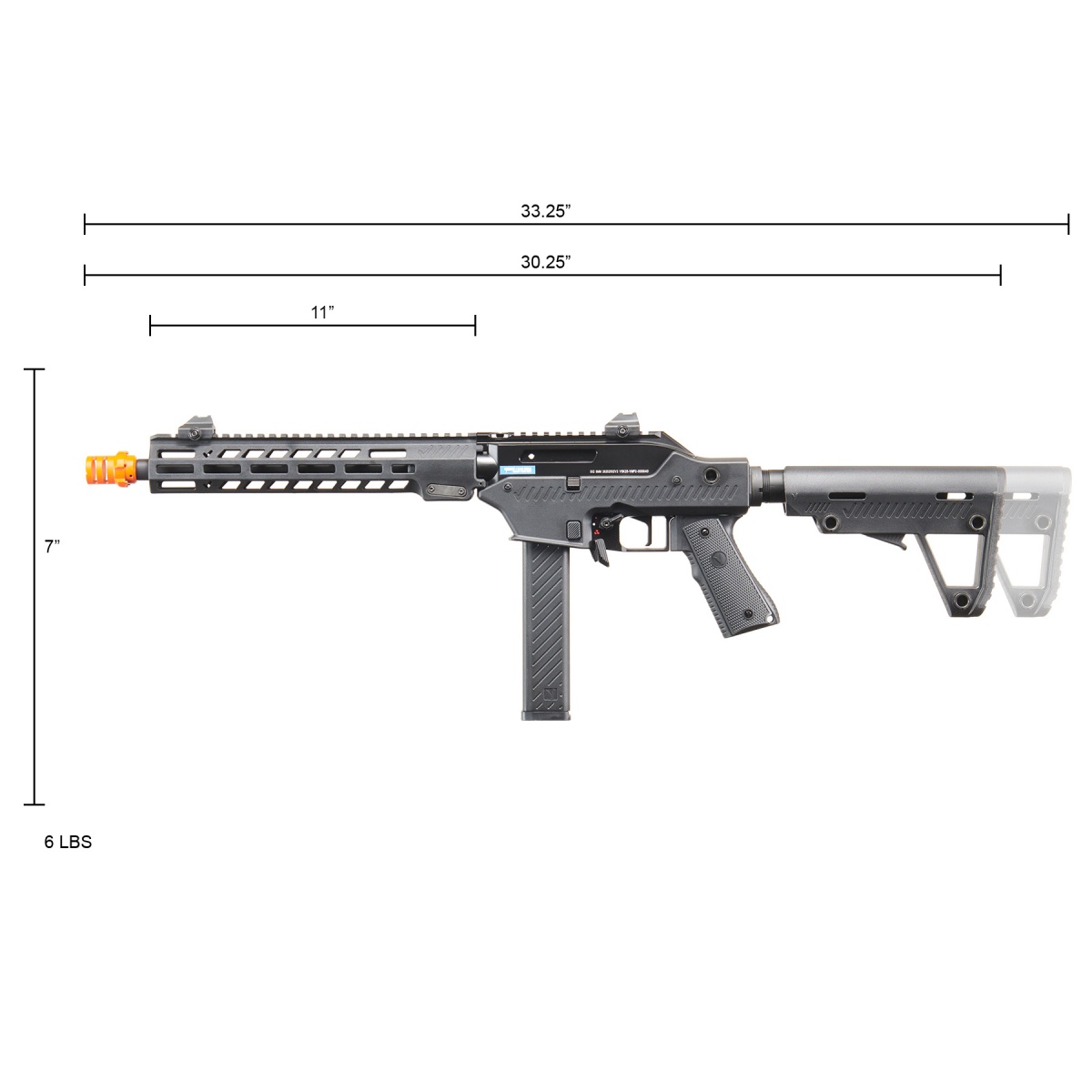 Vorsk VMP 2M ASSAULT VARIANT GBB Airsoft Rifle Select Fire Airsoft 