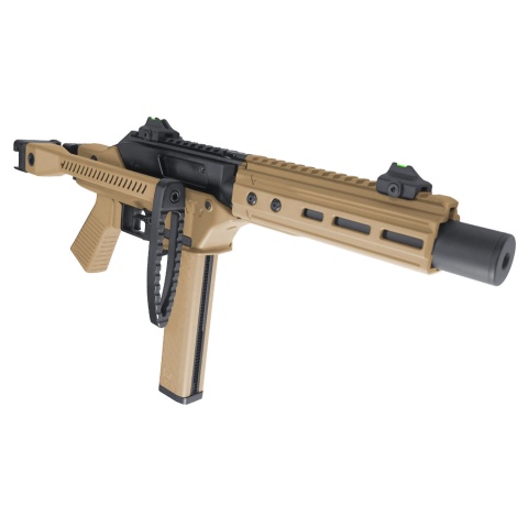 Vorsk VMP 2SD GBB Airsoft Rifle w/ Integrated Suppressor & Folding Stock