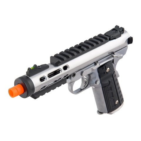 WE-Tech Galaxy 1911 Gas Blowback Airsoft Pistol (Color: Silver Slide w/ Silver Lower)