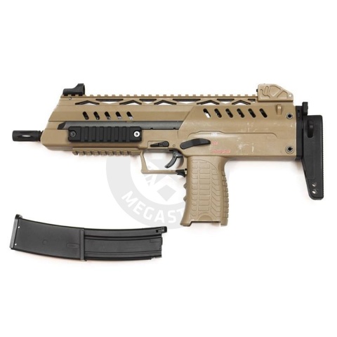 WE-Tech SMG-8 Airsoft GBB Sub Machine Gun - (Tan)