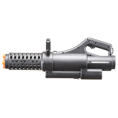Well Pro Micro M134 Chainsaw Electric Rotating Gatling Mini Vulcan AEG Airsoft - (Black)