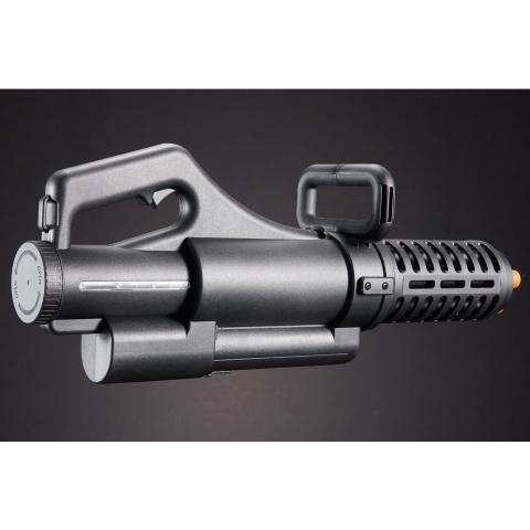 Well Pro Micro M134 Chainsaw Electric Rotating Gatling Mini Vulcan AEG Airsoft - (Black)