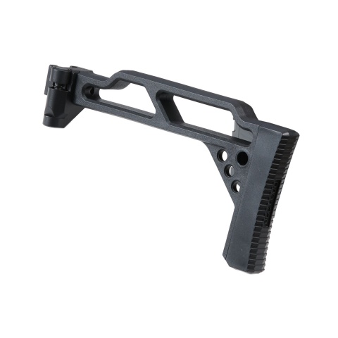 Well Pro WE13 Series Folding Stock for Airsoft M4 Rifles - (Black)
