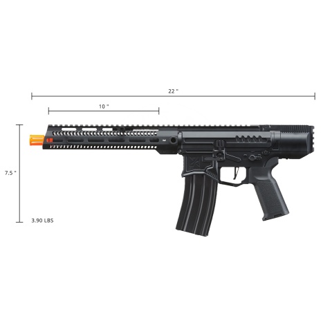 Zion Arms R&D Precision Licensed R15 Mod 0 Long Rail Airsoft Rifle (Color: Black)
