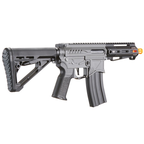 Zion Arms R15 Mod 1 Short Barrel Airsoft Rifle with Delta Stock - (Gray/Black)