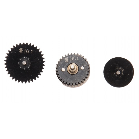 Lancer Tactical 16:1 ratio steel CNC gears set