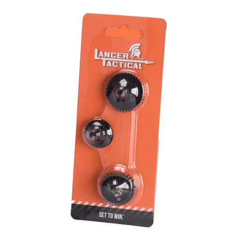 Lancer Tactical 18:1 ratio steel CNC gears set
