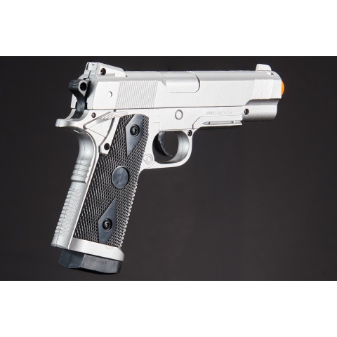 CYMA Metal ZM25S M1911 Spring Pistol - SILVER