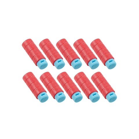 ZhenWei Foam Dart Blaster Refill Darts 200 Pack - (Red With Blue Tips)