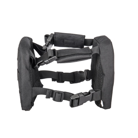 Lancer Tactical 1000D Nylon Children's Tactical Molle Vest w/ Battle Belt [XS] (Black)