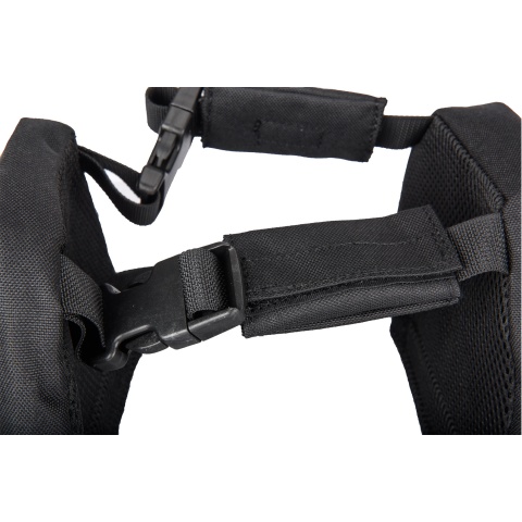 Lancer Tactical 1000D Nylon Children's Tactical Molle Vest w/ Battle Belt [XS] (Black)