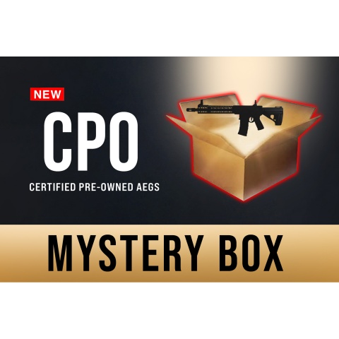 CPO- AEG M4 RIFLE MYSTERY-BOX-2022 - ( GUN ONLY ) With Value Over $230.000