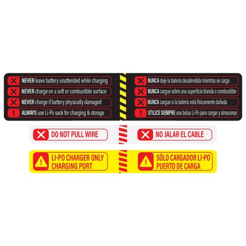 Lancer Tactical 7.4V 1100mAh 20C Stick Lipo Battery (Deans Connector)